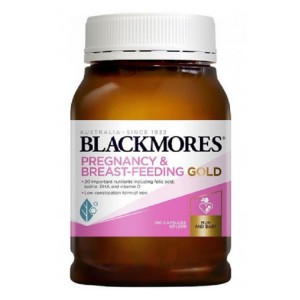 澳洲BLACKMORES 懷孕期哺乳營養黃金素 180粒