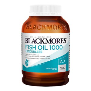 澳洲BLACKMORES深海魚油 400粒 無味