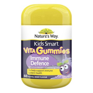 澳洲Natures Way儿童黑接骨木软糖60粒