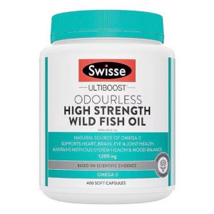 澳洲SWISSE 深海鱼油1500mg400粒