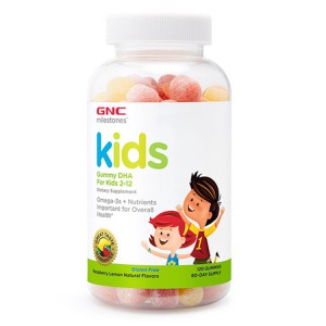 美国GNC儿童DHA软糖120粒