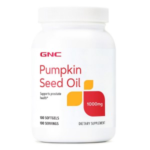 美国GNC南瓜籽油胶囊100粒