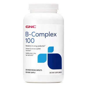 美国GNC维生素B-Complex 100/250粒