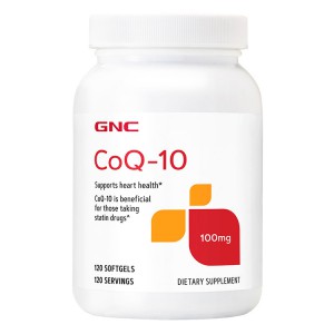 美国GNC輔酶Q10軟膠囊100mg 120粒 