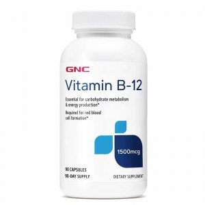 美国GNC B-12 90粒